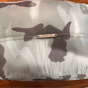 Anorak Long Printed Down Vest